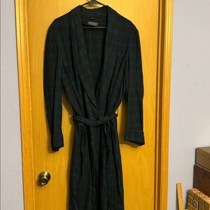 Pendleton wool long robe -L